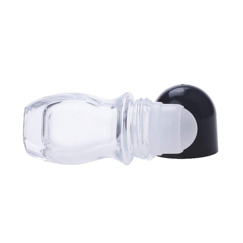 Wresty Roll On Glass Bottles For Essential Oils 2 Pcs Deodorant Bottles Perfume Roller Bottles Empty Deodorant Containers Roller Ball Bottles For Fragrance Cosmetics (50ml/1.69Oz) - Image 2